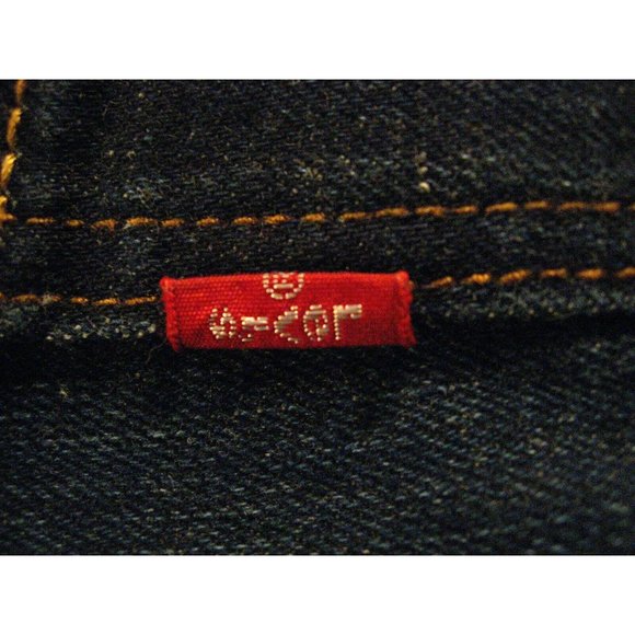 LEVIS 525 Womans Perfect Waist CUTOFF JEANS SHORTS 12P W 31 Denim Daisy Dukes St - Picture 9 of 11